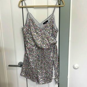 Lulus Sequin Romper